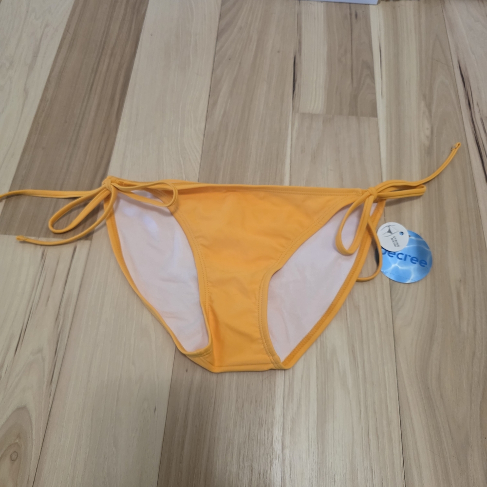 Yellow String Bikini Bottoms